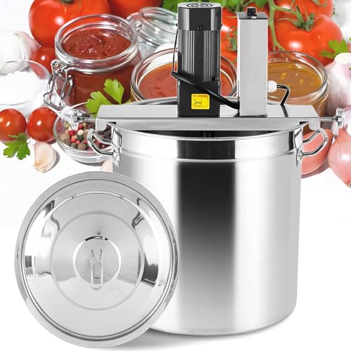 Lunauemaya - Olla de cocción automática profesional, para salsas eléctricas, compatible con todas las placas de cocción, para manualidades alimentarias y producción en serie de salsas, 80L