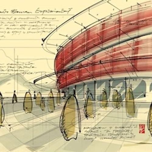 In-depth topic: Manual Drawing for developing design Podcast Por  arte de portada