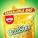 Amos Peelerz Mango Gummy Candy, Peelable Mango Gummy Candy, Resealable 2.19oz Bag (Pack of 8)