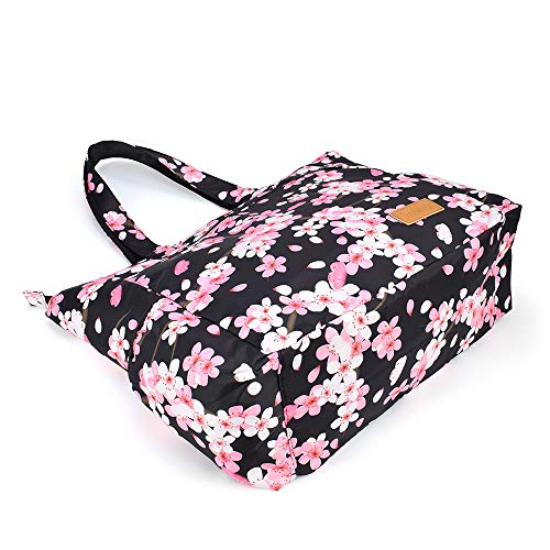 Image of CLOUDMUSIC Shoulder Tote Bag For Nurses Teachers Work Gym Travel Beach Women With Large Capacity Waterproof