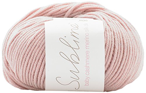 Sublime  Ovillo de Lana Cachemira y Merino, Hilado Ligeramente cardado, para Ropa de Punto para bebé