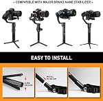 Kamerar MogoCrane Kit ceinture, support de poids pour stabilisateur gimbal à main unique, DJI Ronin-S, Grue Zhiyun 2, Grue Plus, Moza Air 2, AirCross, Maintenez le Gimbal Easier et Longer