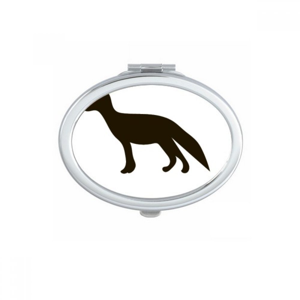 Miroir de poche noir flamingo mignon, un petit cadeau mignon parfait pour vos amies