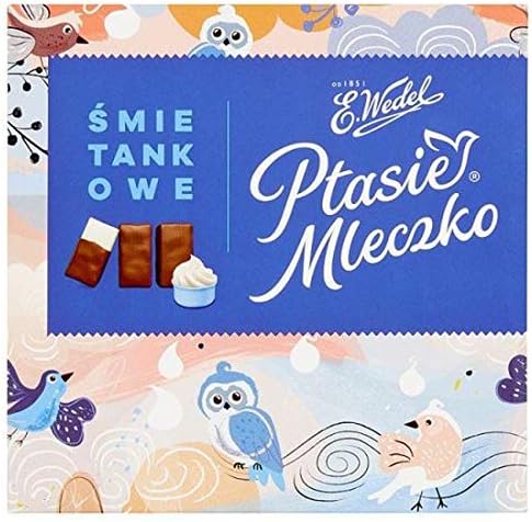 Wedel Ptasie Mleczko Smietankowe 380 g Pack of 1