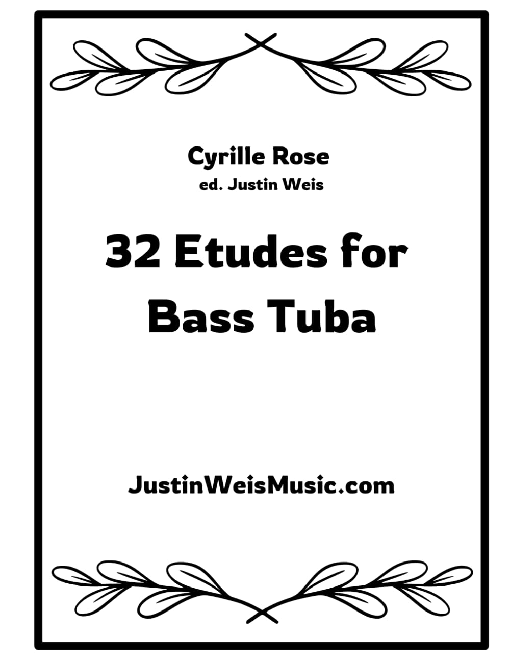 32 Etudes for Bass Tuba