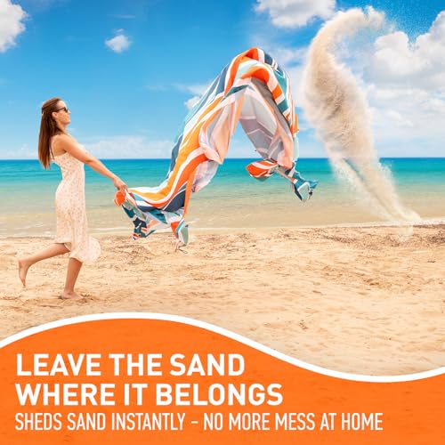 image for Everlasting Comfort Large Beach Blanket Waterproof & Sandproof - 128�