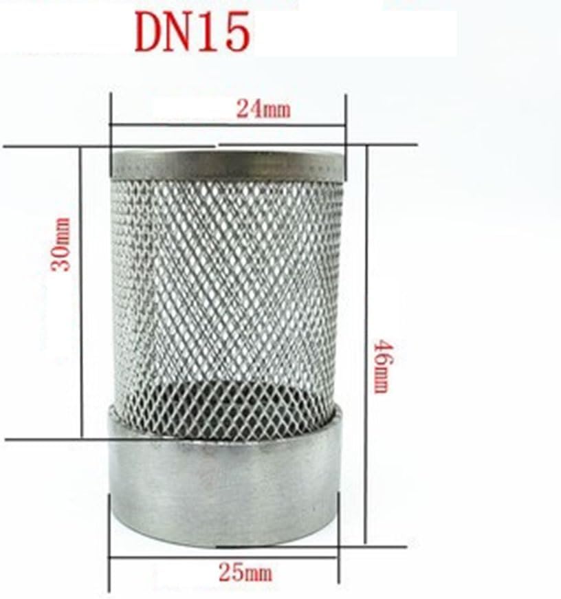 Water hose filter，inline water filter，pipe filter，water pipe filter inline water filter 1pcs Stainless Filter,