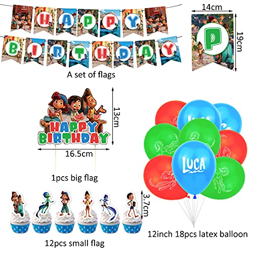 Miotlsy 32 Pcs Feste di Compleanno di Luca e