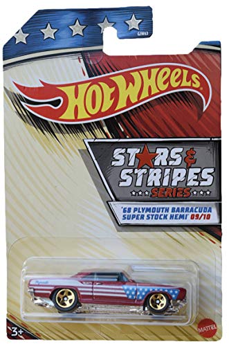 Hot Wheels 1:64 Barracuda Super Stock Hemi rojo miniatura 1