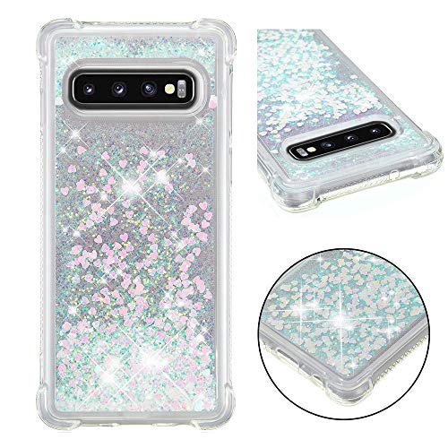Coque transparente à paillettes flottantes sable mouvant S10