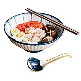 ramen bologna via san vitale Tamaño grande: el tamaño del cuenco Ramen es de 21 cm de diámetro, 8,5 cm de altura y la capacidad es de 1100 ml. El cuenco de gran capacidad puede contener más alimentos. El cuenco perfecto para ramen y la exquisita cocina japonesa se complementan entre sí.