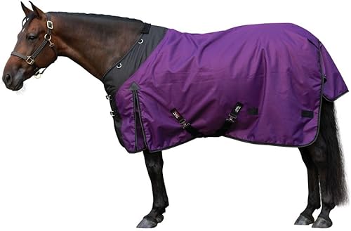 Miniatura 10 de Classic II Surcingle Horse Turnout Blanket  Contour Collar  Horse Blankets for Winter Waterproof  1200D Ripstop Durability  Winter Horse Blanket