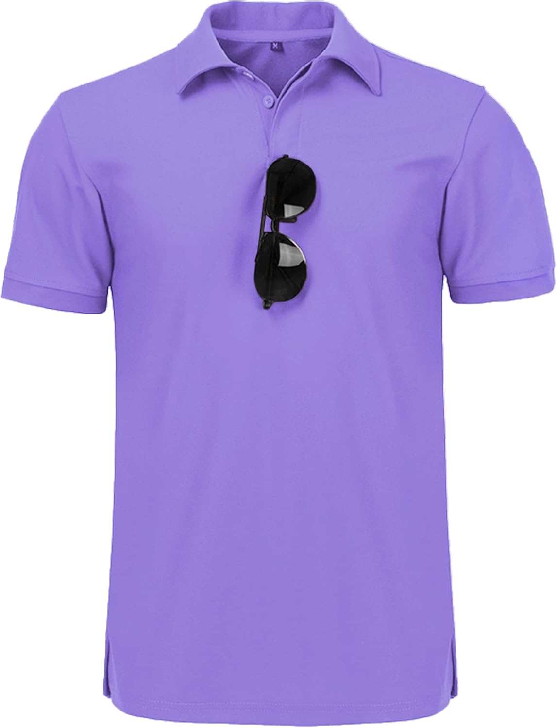 V VALANCH Mens Polo Shirts Short Sleeve Moisture Wicking Golf Polo Athletic Collared Shirt Tennis T-Shirt Tops - Image 2