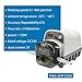 Kamoer DIP1500 peristaltic Pump 24V 1500ml/min high Flow Intelligent Variable Speed 0.1-400rpm Liquid dosing Pump 3 rotors LED Screen RS485 7.9mm x 11.1mm (IDxOD)