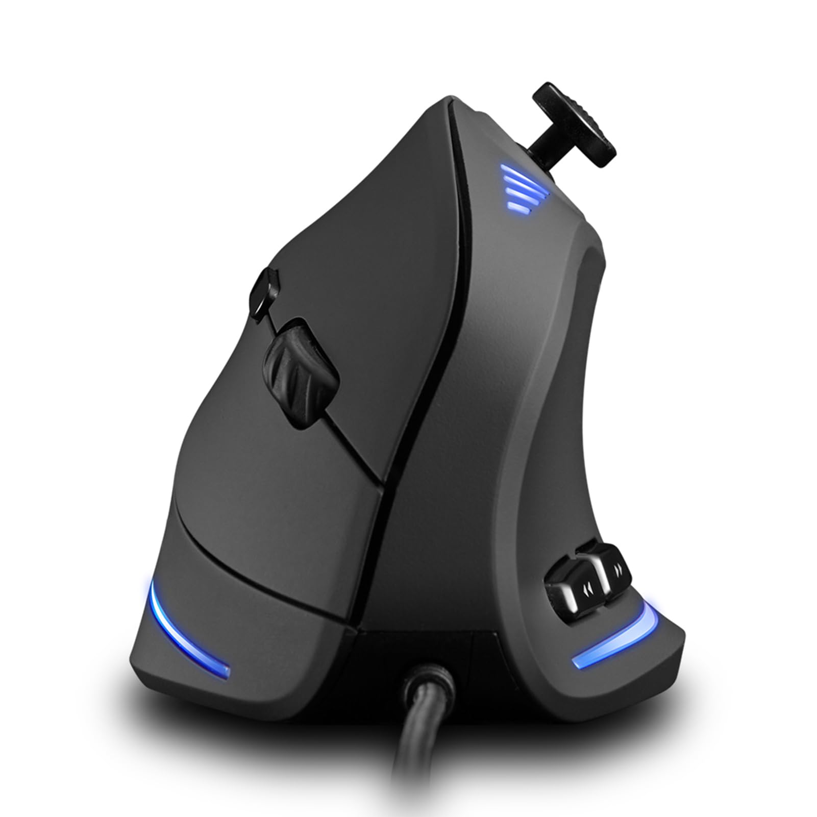 Aoresac Mouse da Gioco Verticale, 11 Pulsanti, Regolabile 10000 Dpi