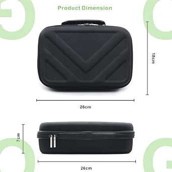 Lingtoolator ervolt GO 2/Hypervolt GO, Perfect Storage Case for Hypervolt GO 2/Hypervolt GO Massage Device and Accessories