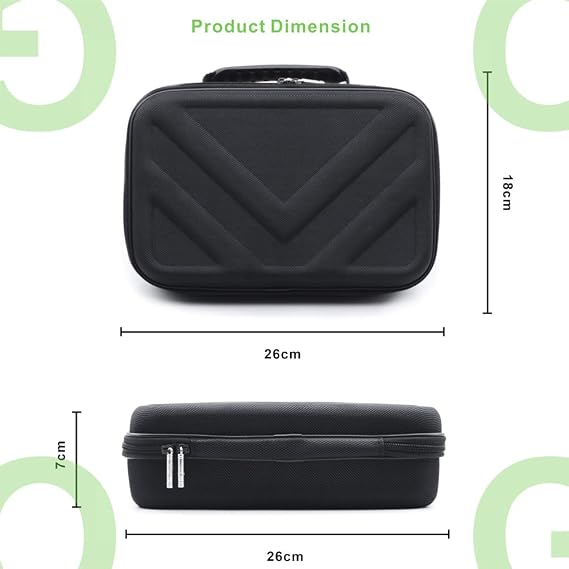 Lingtoolator ervolt GO 2/Hypervolt GO, Perfect Storage Case for Hypervolt GO 2/Hypervolt GO Massage Device and Accessories