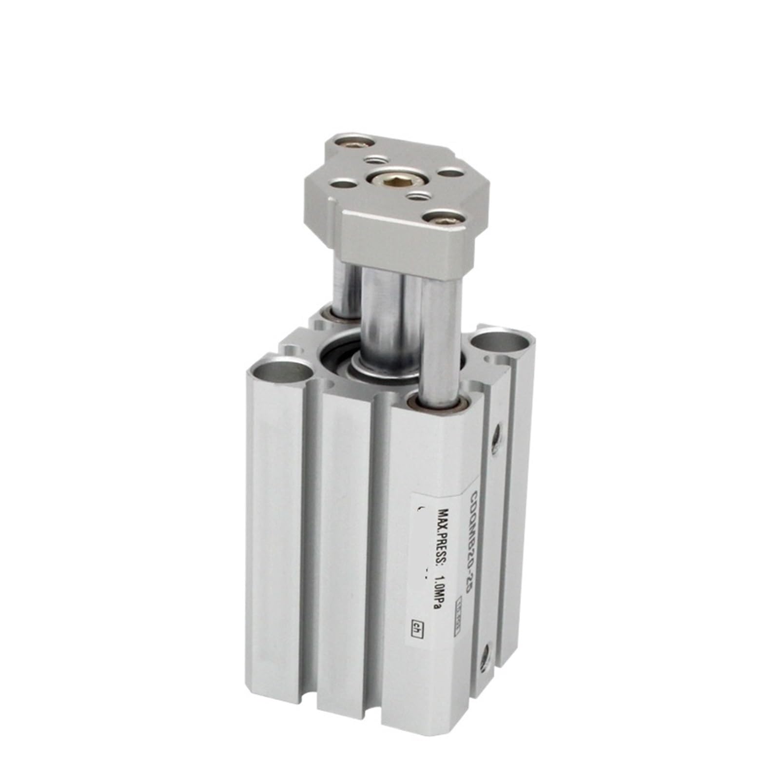 Cylindre compacte CQMB 40mm vérin pneumatique alésage 20mm type CDQMB guide intégré