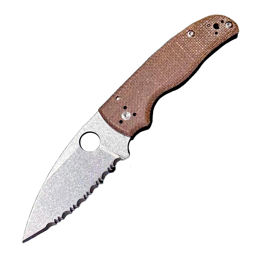 Klappmesser 8" Taschenmesser Wellenschliff Aus S30v & Flachs, Stahl Outdoor Messer Survival Jagdmesser, Camper Scharfes Einhandmesser, gegen praktische messer edc mit taschenclip, multi Tanto Messer