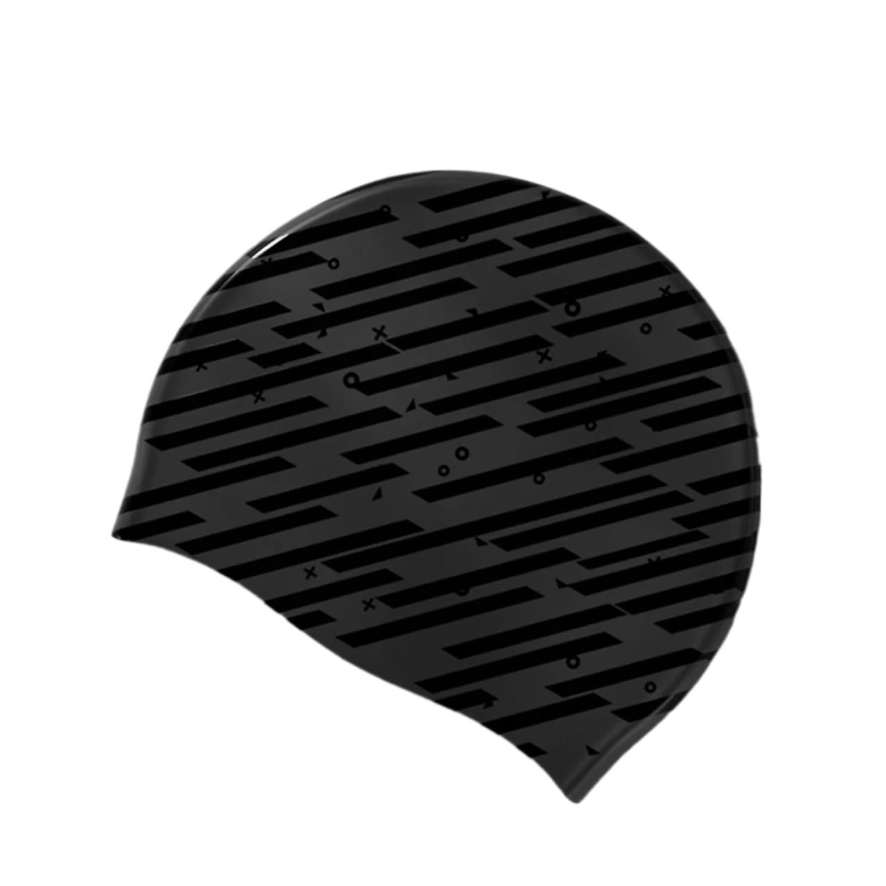 Gorro Natacion Gorro de natación de Silicona for Hombre, Gorro de natación Impermeable de Alta Elasticidad, 2 uds.