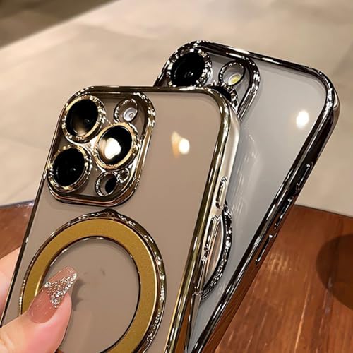 Coque antichoc iPhone 14 Pro Max transparente et support aimanté intégré - 4