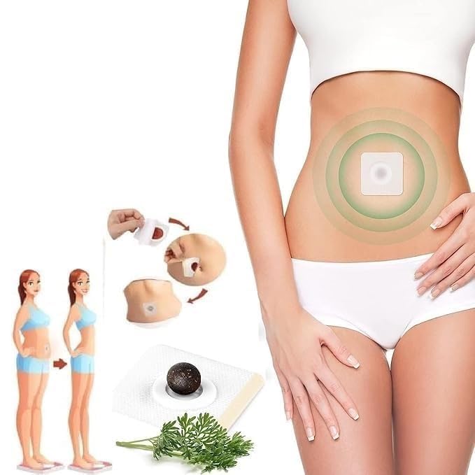 GHUGHRIYAL Slim Patch Weight Loss Pads Detox & Fat Burning Adhesive Slimming Patches | Fast Acting Diet Slim Pads for Men & Women (Pack of 20)