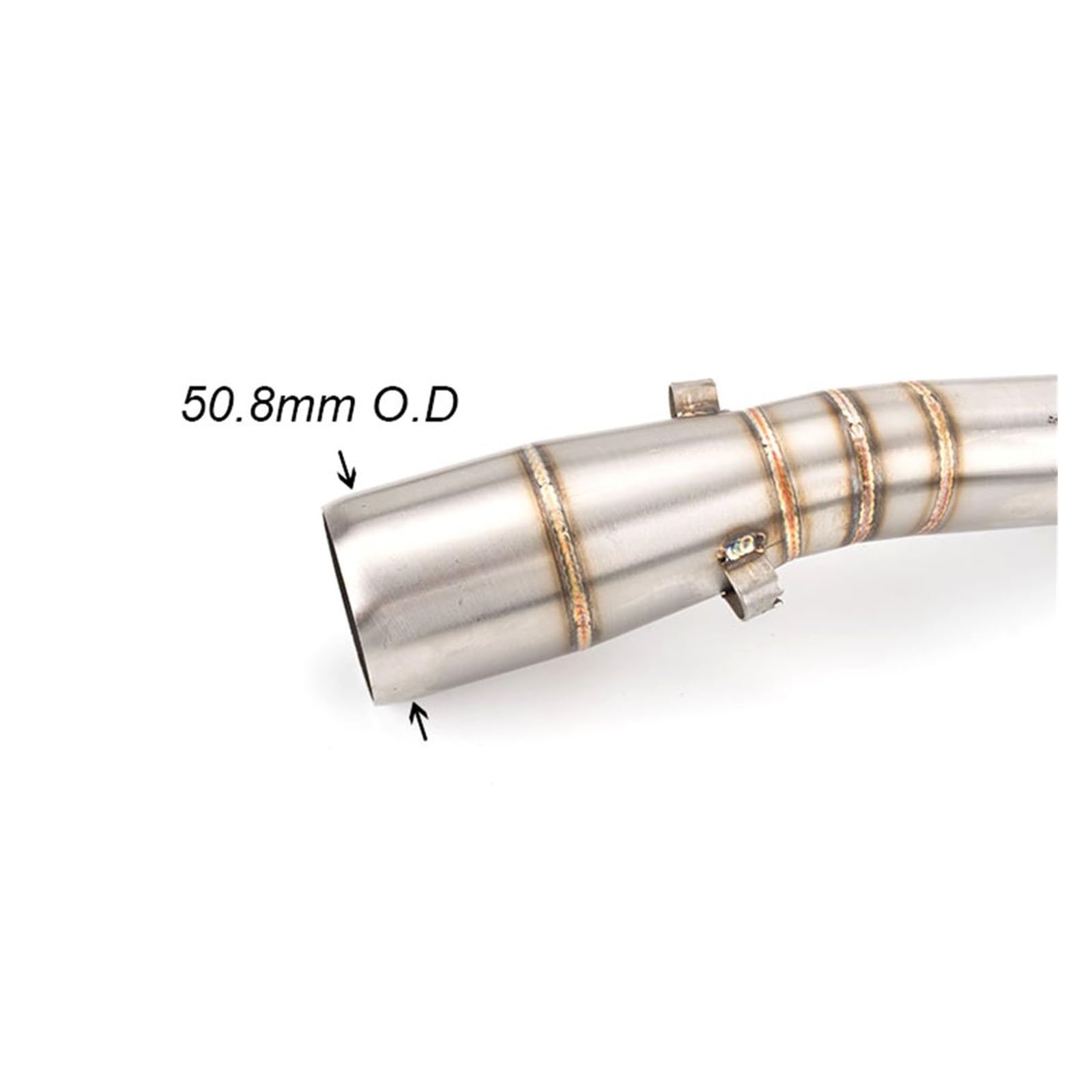 D'échappement Kit Complet D'échappement Pour Moto Pour Yamaha YZF R125 MT125 R15 MT15 MT-15 V1 V2 V3. Silencieux D'échappement Avant Intermédiaire. Silencieux(Couleur 2,V1 V2 2008-2017