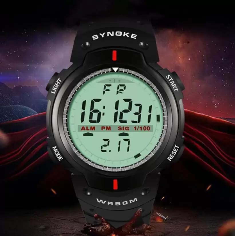 SELLORIA Boys Black Digital Watch Pack of 1 - Image 2