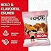 GGE Wheat Crackers – Crispy Ramen & Wheat Crackers | Low Fat, Low Carb Snacks, Family-Friendly | Asian Snacks, On-the-Go Tasty Treats, Great for Travel 2.82 OZ