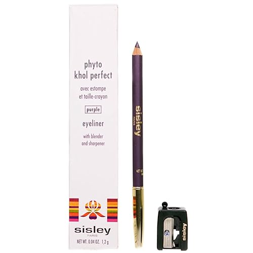 Miniatura 3 de Sisley Phyto Khol Perfect Delineador de ojos con licuadora y sacapuntas, 8 morado para mujeres, delineador de ojos de 0.04 onzas