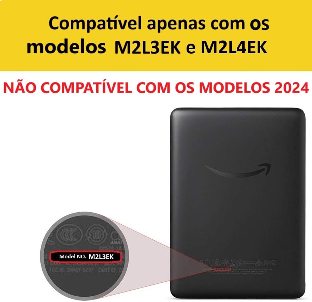 Capa Kindle 11ª Geração Paperwhite e Signature Modelos M2L3EK e M2L4EK Com Alça - Youtek - (NÃO COMPATÍVEL COM MODELOS DE 12ª GERAÇÃO) 2