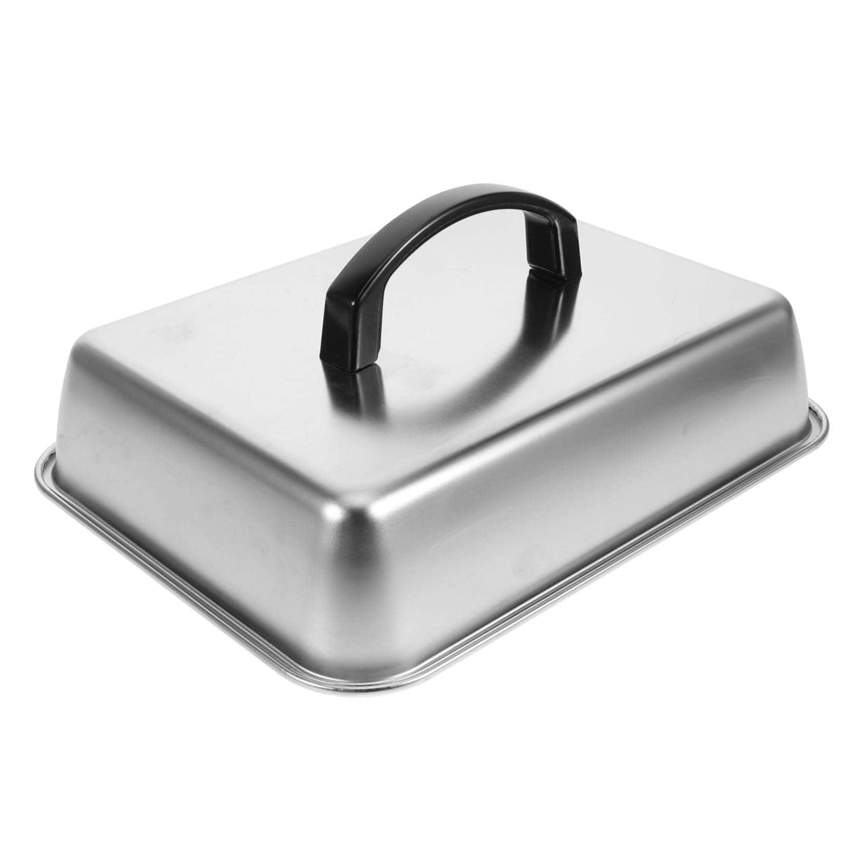 Cloche de barbecue rectangulaire inox dôme de fusion teppanyaki vapeur steak cuisine