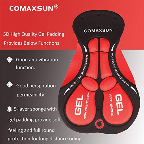 Calzas Cortas para Ciclismo 5D Gel Acolchado Shockproof miniatura 2