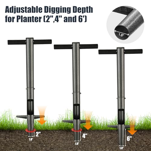 Long Handle Bulb Planter