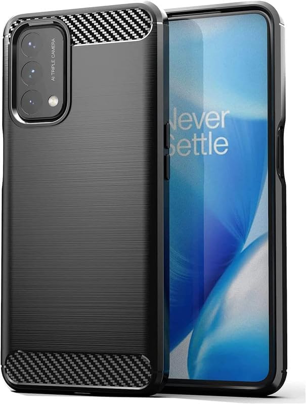 Image of Basic Case for Oneplus Nord N200 5G (Carbon Fibre Black)