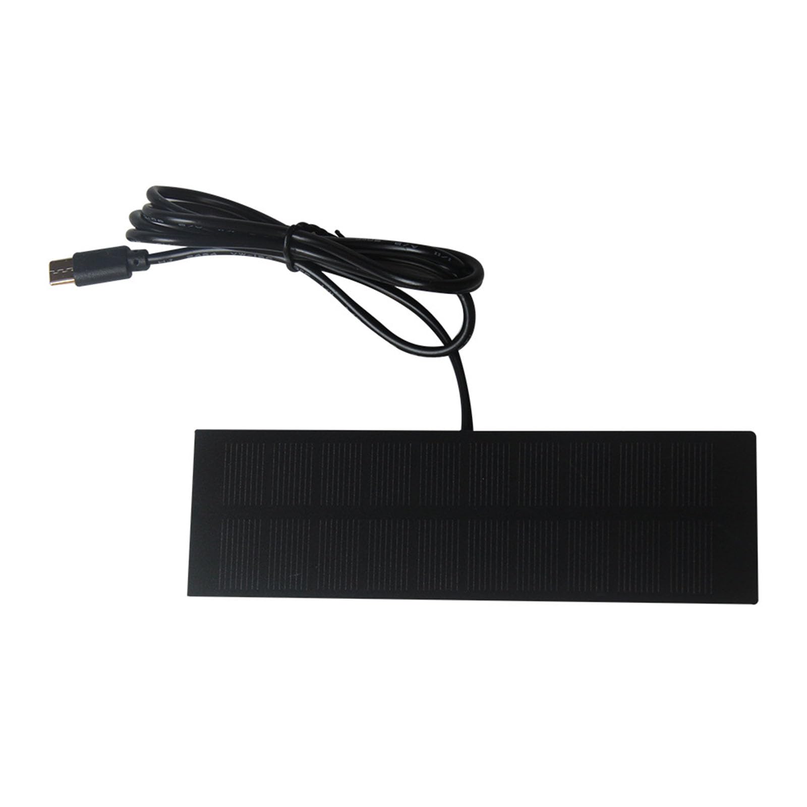 1W 5V Phone & Battery Charger with Type-C Output Weatherproof Solaring Plate Lightweight Emergency Power System for Outdoor Enthusiasts and Travelers