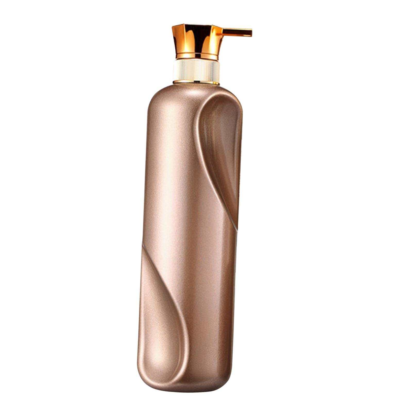 LOOM TREE® Pump Soap Dispenser Body Wash Dispenser Reusable for Countertop Hotel 500Ml Aureate | Bath | Bath Accessory Sets-image-48