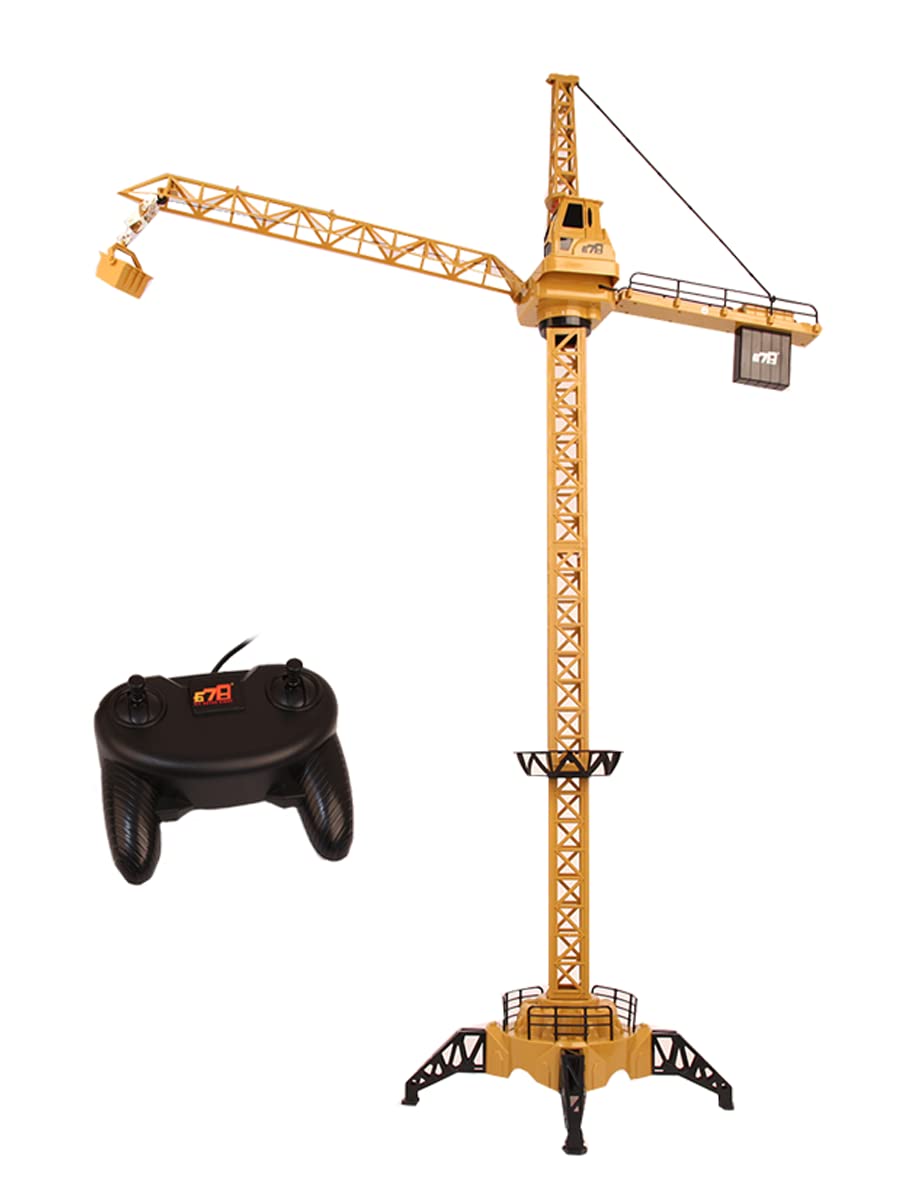 RC Wired Remote Control Toy Tower Crane