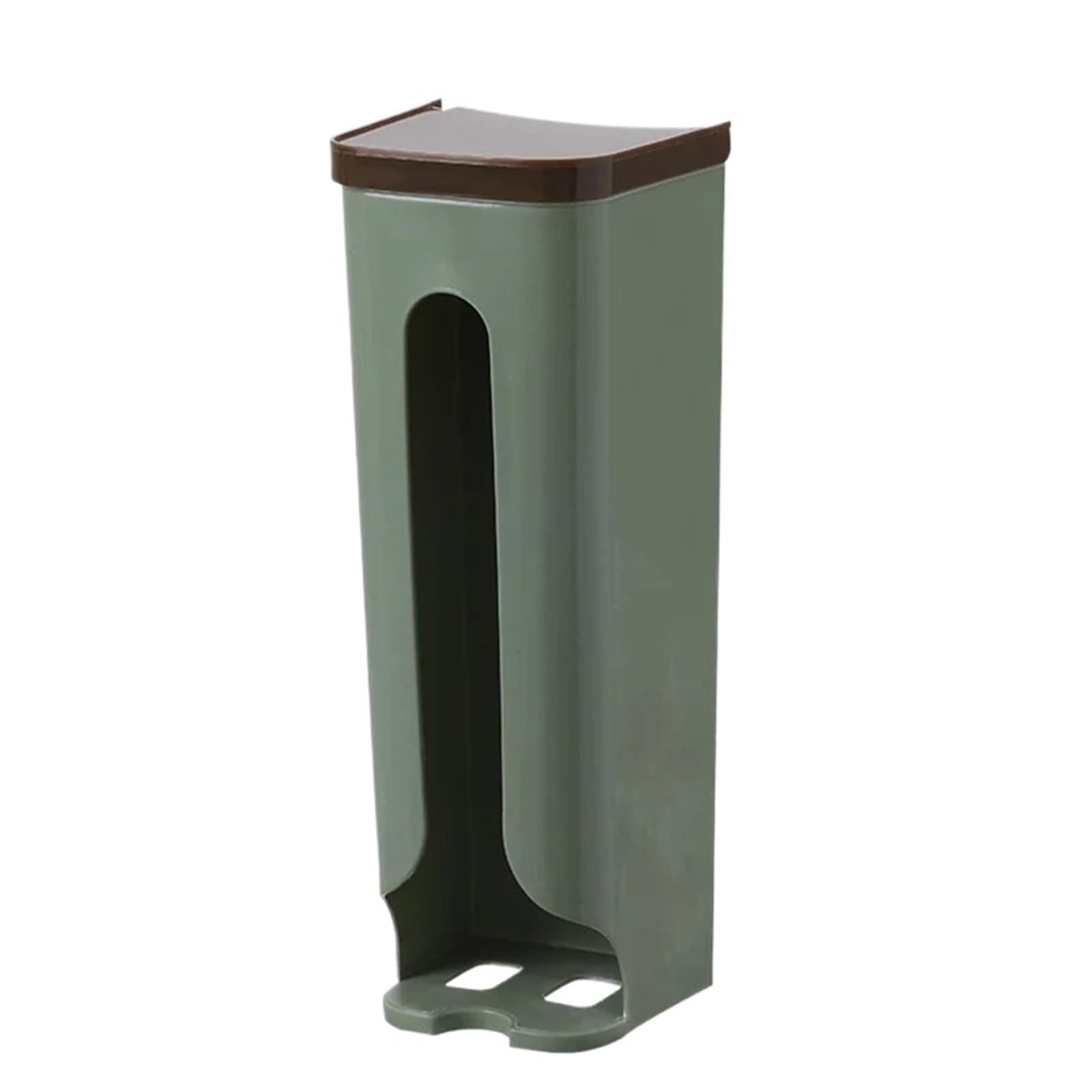 Distributore Di Sacchetti Di Cestino 2 pezzi scatola di immagazzinaggio del sacchetto della spazzatura scatola di immagazzinaggio a parete in plastica for la cucina sacchi della spazzatura camera da l