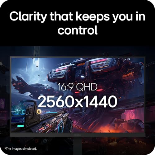 LG UltraGear G6 27G610A Gaming Monitor - QHD 1440p IPS 27 Inch, 200Hz, 1ms GtG, FreeSync Premium, DisplayHDR 400, HDMI, DP1.4(DSC), Black - Image 3