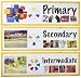 Crystal Productions CP1826 Color Concepts Art Display Cards, 18" x 6" Size