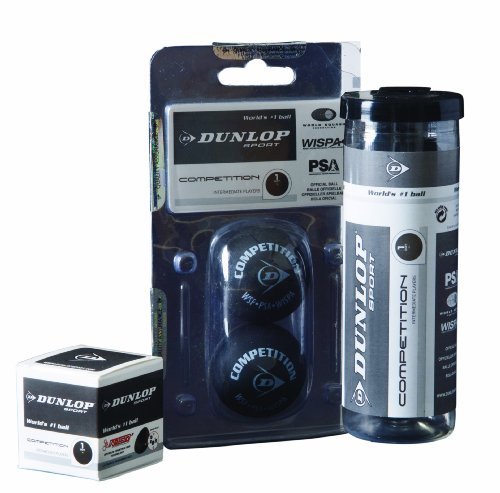 Dunlop Sports Competition Squash Ball - Dozen Pack Athletics, Exercise, Workout, Sport, Fitness