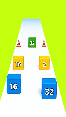 2048 Merge Race Rush 3D Merge Master Game: Number Run Puzzle Game Switch Color Match 2048 Number Fun Race