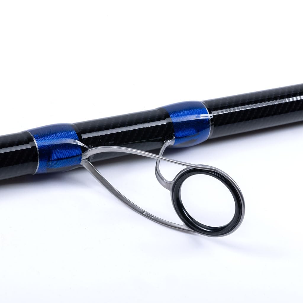 Akami Aston Surf - Canna da Surfcasting in Carbonio 36T con Componenti Fuji e Vetta Ibrida ad Alta Sensibilità – Ideale per spigola, orata, mormora, sarago, ombrina, occhione