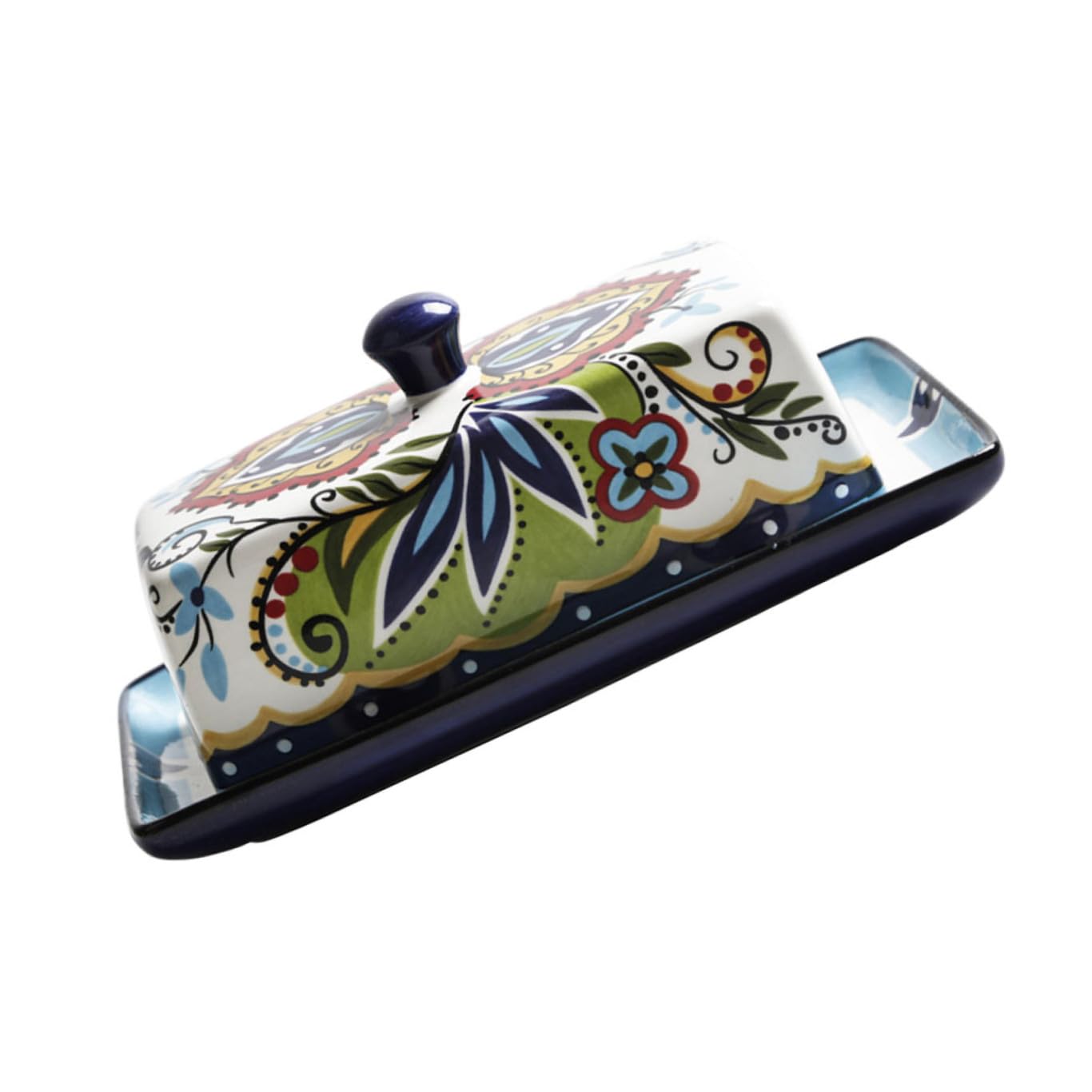 Beurrier Design en Céramique Couvercle Vintage, 250 G