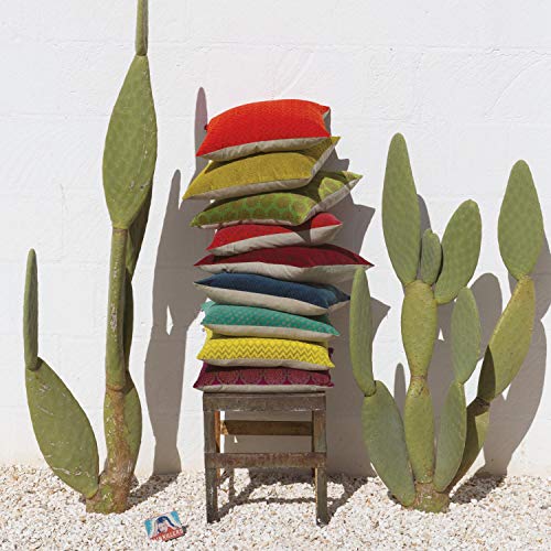 Coussin intérieur multifonctions 45x45 soulage le dos Rosetta - 4