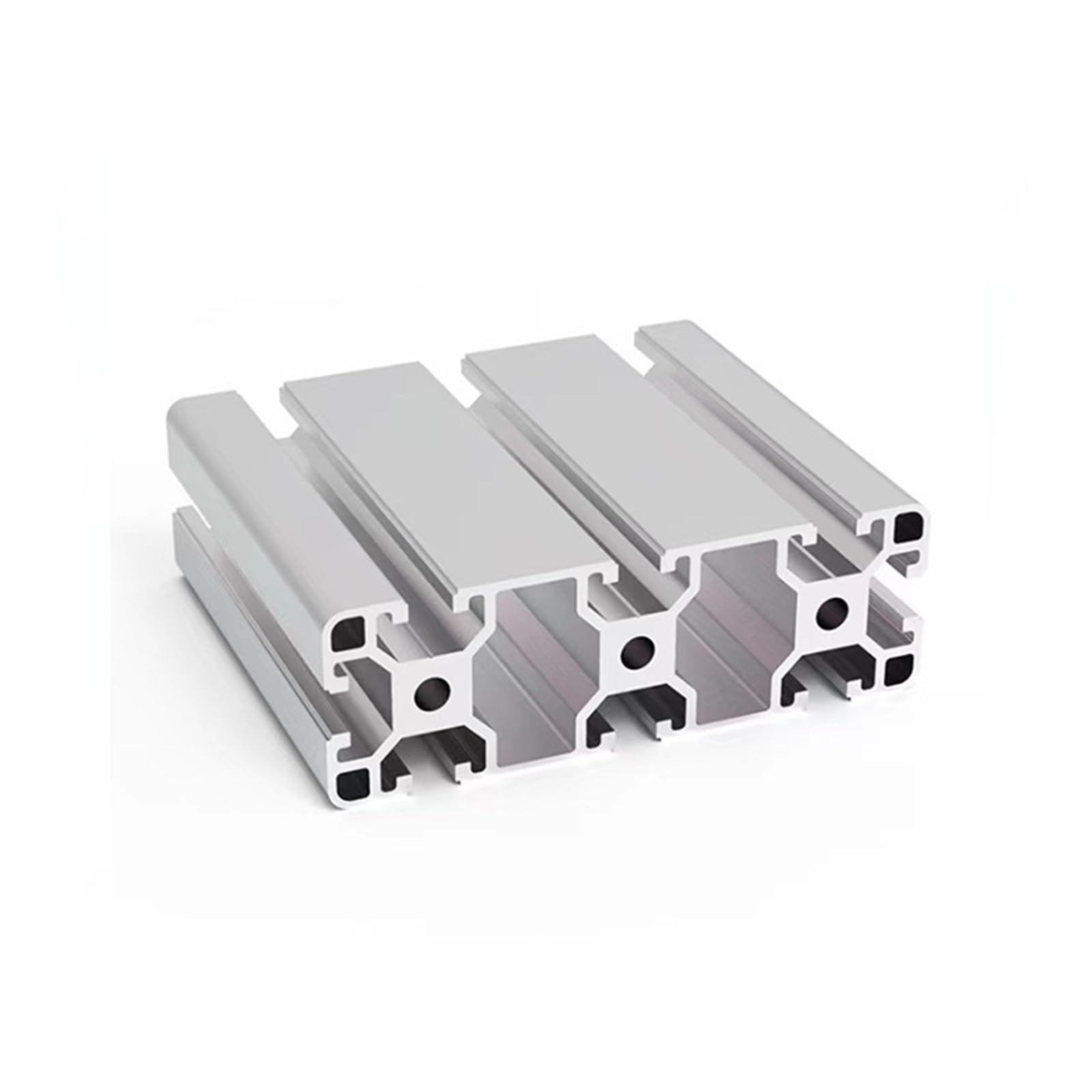 GTPBAO 40120 Profilo in alluminio con scanalatura a T e guida estrusa anodizzata lineare for telaio di attrezzature for banco da lavoro fai da te Binario estruso(Silver,1000mm long)