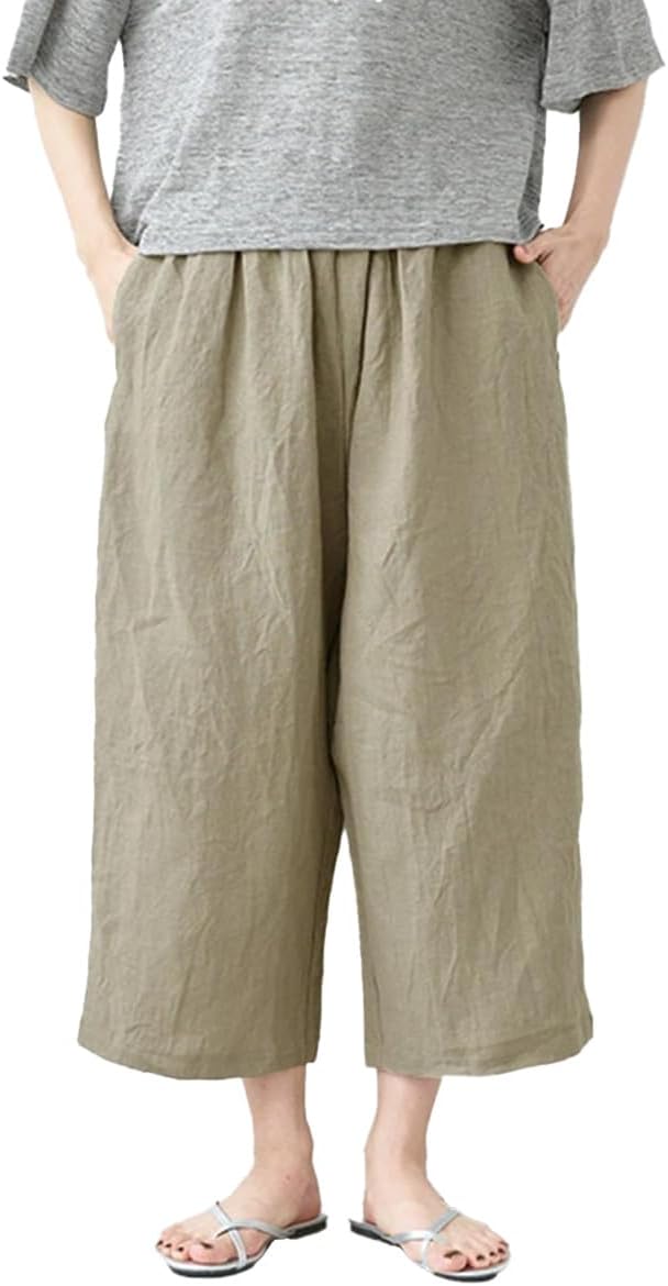 [TOKYOBASIC] 40番手フレンチリネン100%ころんパンツ