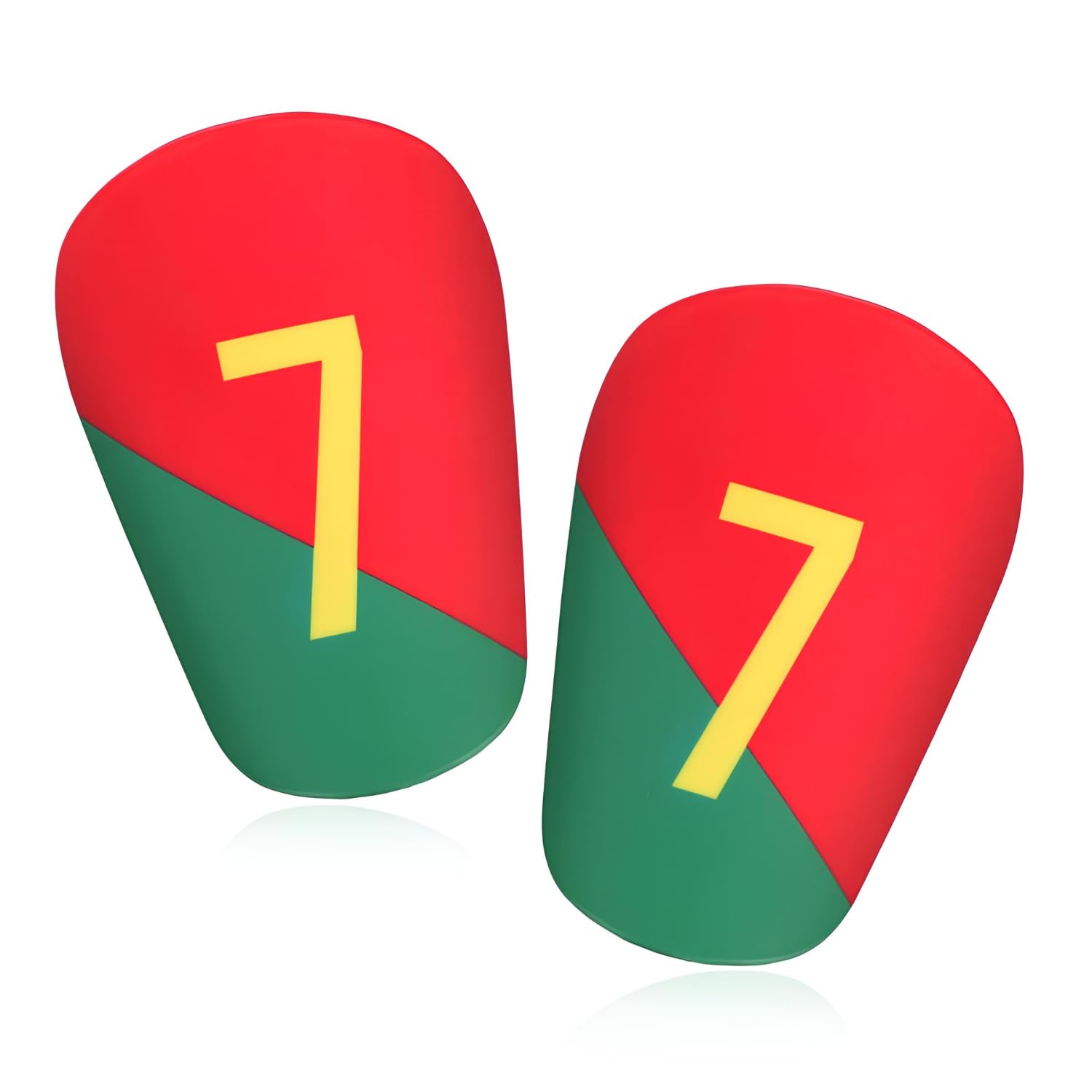 Flavizo Mini Shin Guards for Football, Lightweight Small Shin Pads Protective Gear for Kids Youth, Comfortable Shinpad for Football Training Matches, Durable Sports Shin Guard