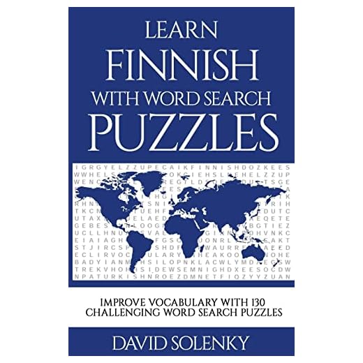 Learn Finnish with Word Search Puzzles